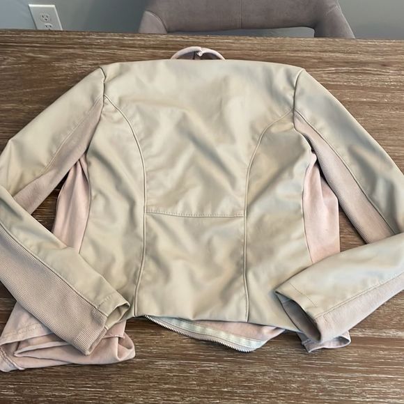 Blank NYC Sweater vegan Leather Jacket - Picture 6 of 6